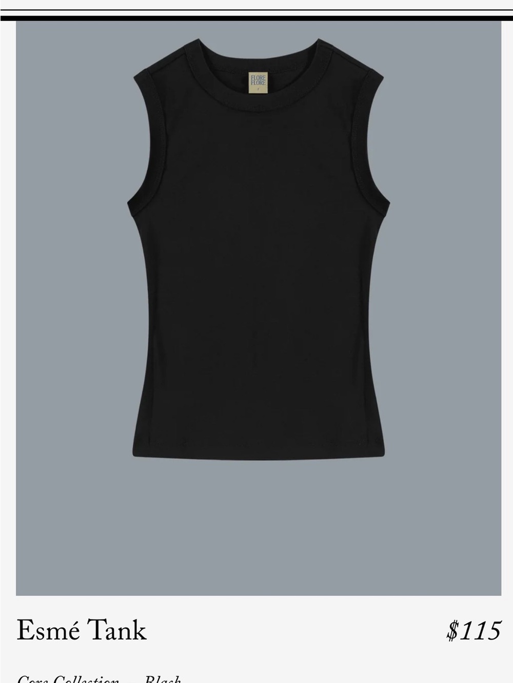 Flore Flore Esme Tank Top